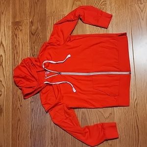 Lightweight Orange Hoodie